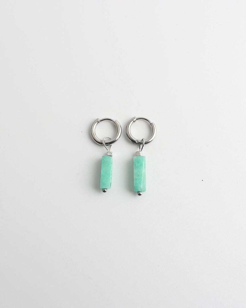 Silver / Green