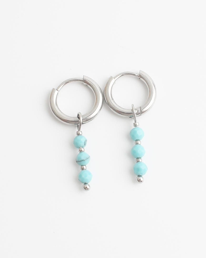 Silver / Turquoise