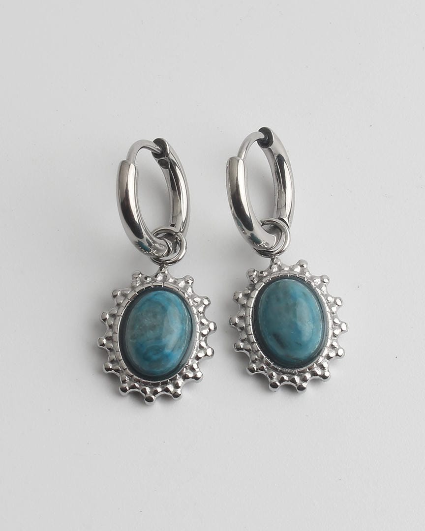 Silver / Blue