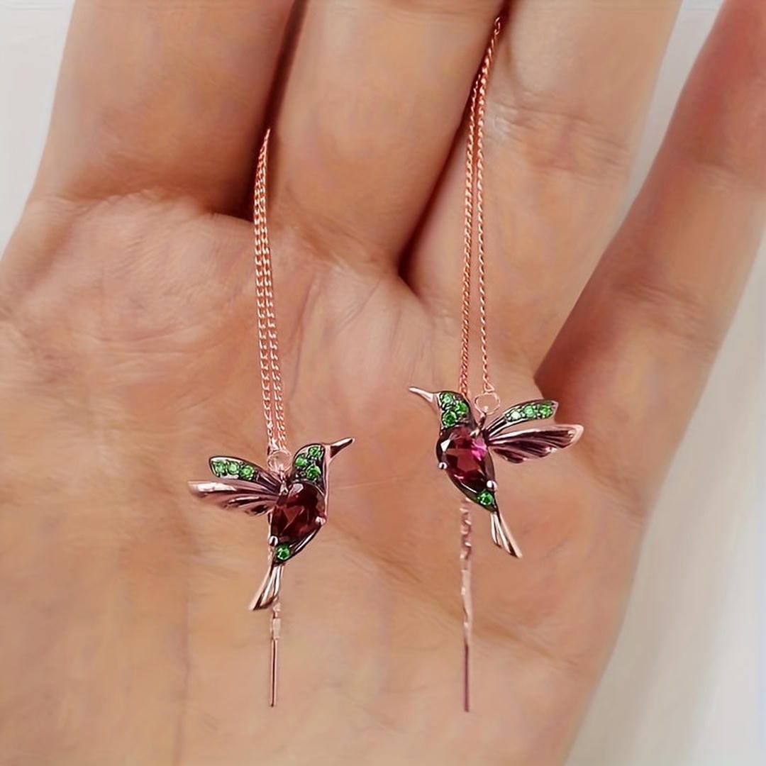 Rose Gold & Red